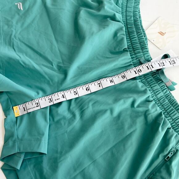 New FABLETICS The One Short 3" Athletic Shorts Women's Misty Jade - Picture 5 of 8